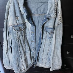 Studded Denim Jacket